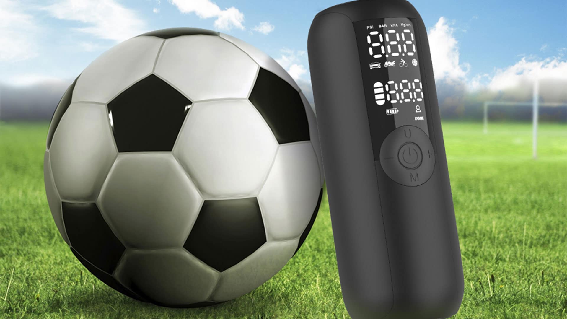 Portable Electric Bicycle Tyre Pump LP1